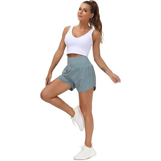 high waist gym shorts 5